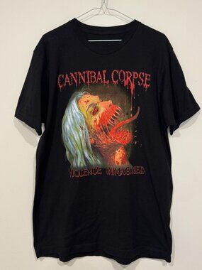 Cannibal Corpse Violence Unimagined T-shirt Black Size L Death Metal Goregrind